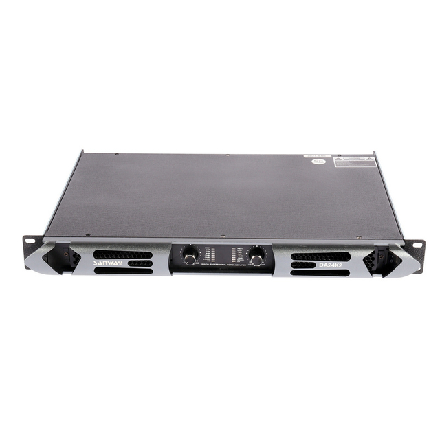 DA24K2 12600W 2频道1U类D PA低音炮放大器
